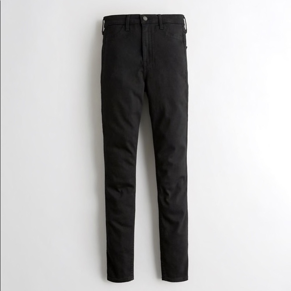 Hollister Ultra high rise jeggings in black